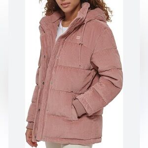 Levis CORDUROY BUBBLE PUFFER JACKET